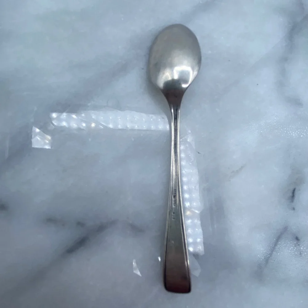 Sterling Silver Demitasse Spoon 4.25